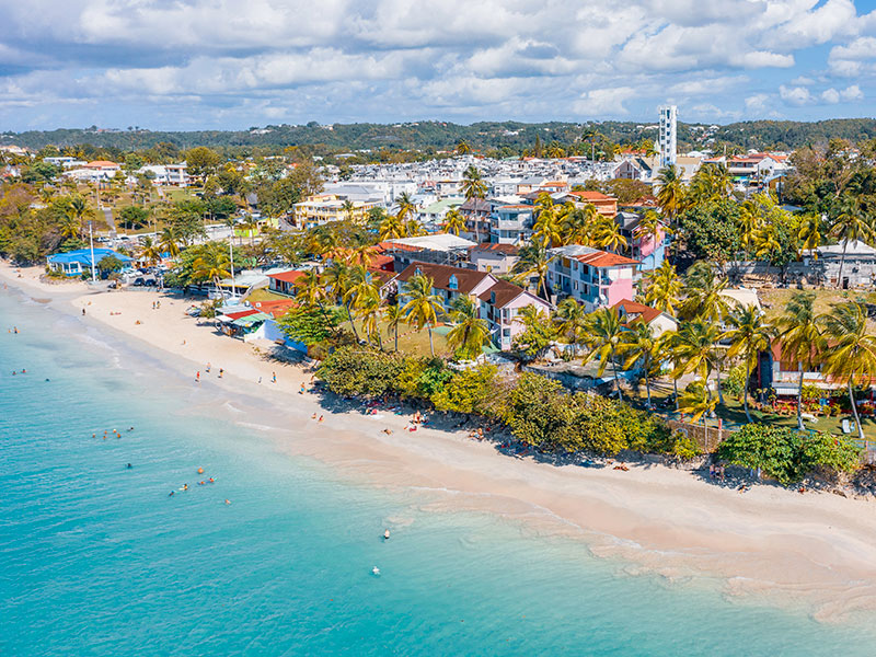 Plage de la datcha guadeloupe